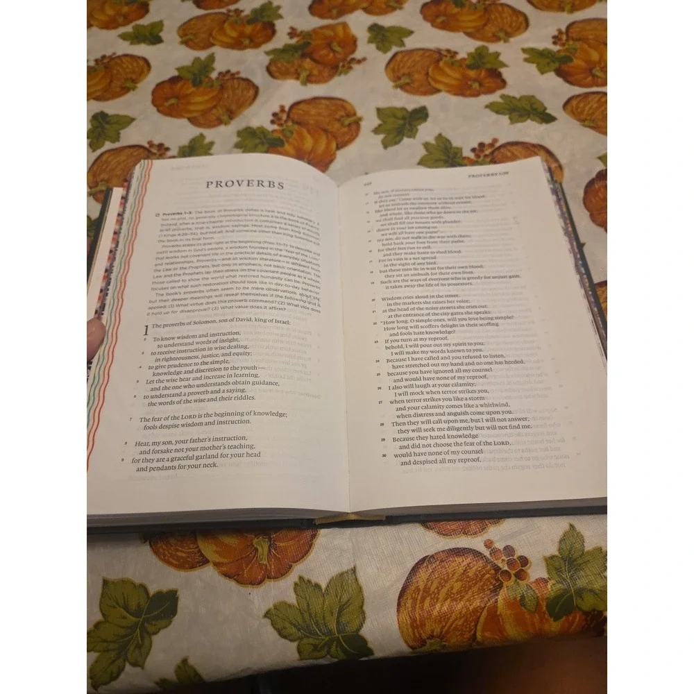 ESV Daily Reading Bible, Hardcover, Black Letter Text by Crossway Bibles